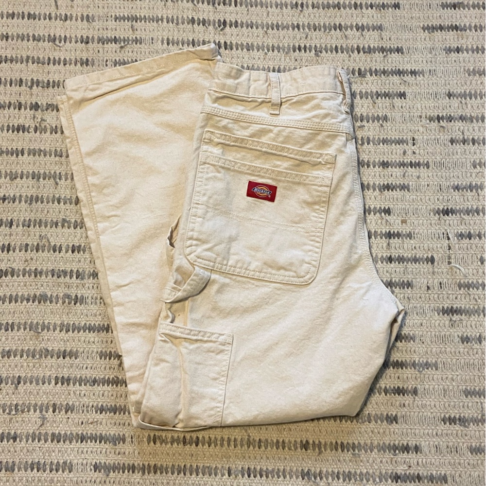 White Men’s Dickies Carpenter Pants 32 x30